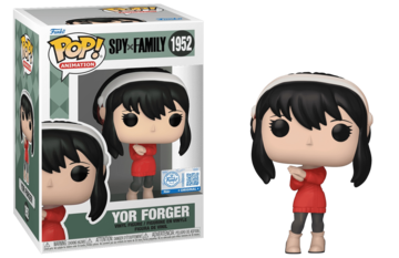 Funko POP! Plus Animation: Spy X Family - Yor Forger (Funko Sticker)(Damaged Box) #1952