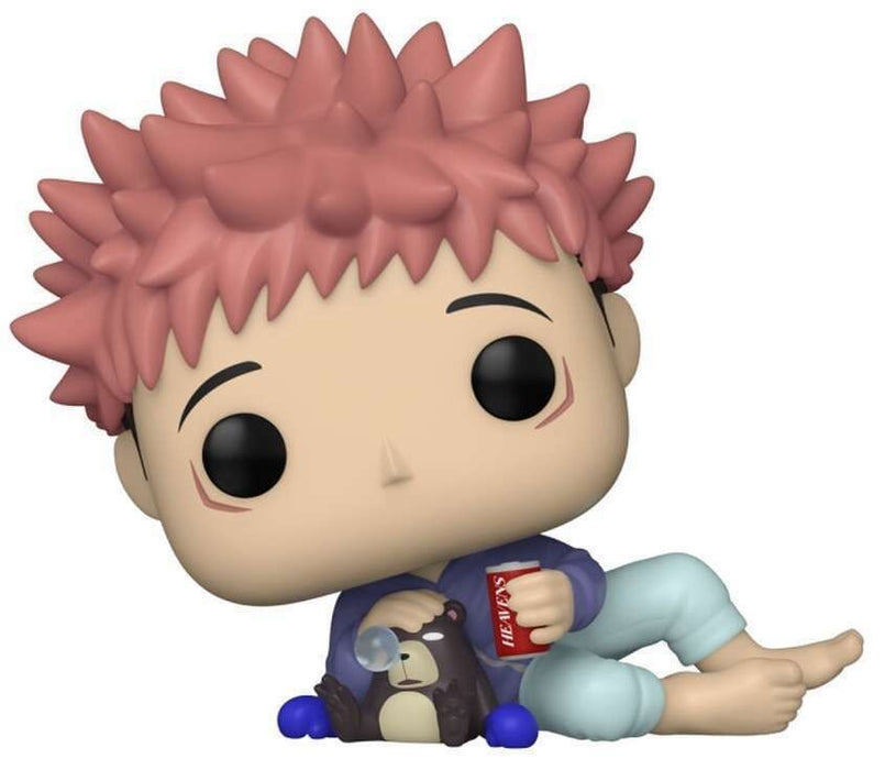 Funko POP! Animation: Jujutsu Kaisen - Yuji Itadori w/ Tsukamoto Doll (FYE)(Damaged Box) #1117