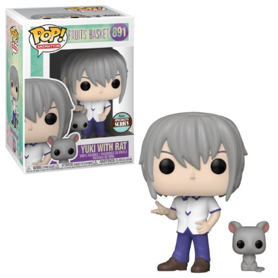 Funko POP! Animation: Fruits Basket - Yuki w/ Rat (Specialty Series) #891