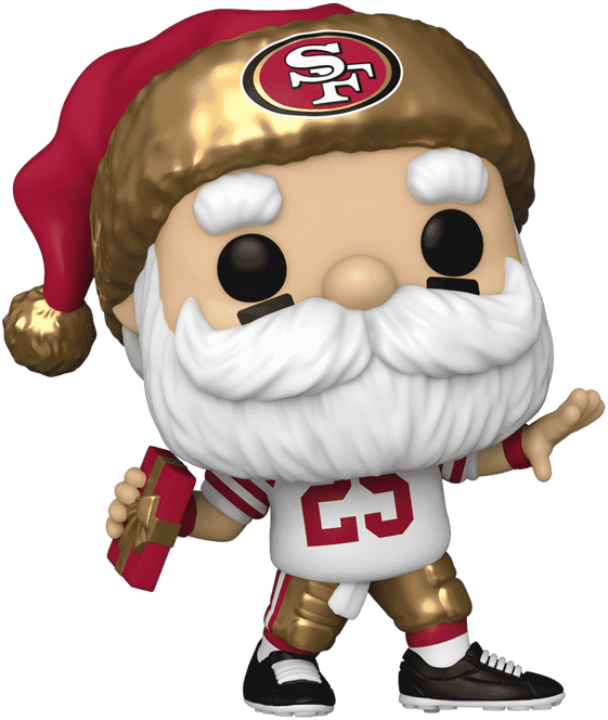 Funko POP! Football: 49ers Santa (Fanatics 2024) #279