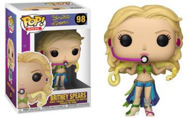 Funko POP! Rocks: Britney Spears - Britney Spears (Damaged Box) #98