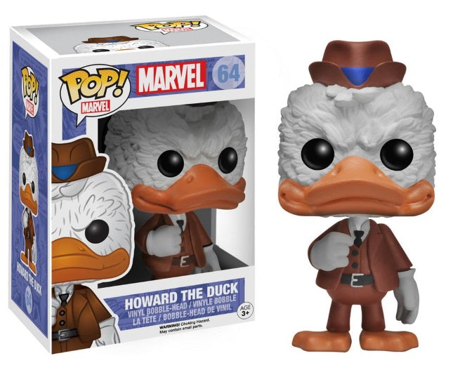 Funko POP! Heroes: Marvel - Howard the Duck (Damaged Box) #64