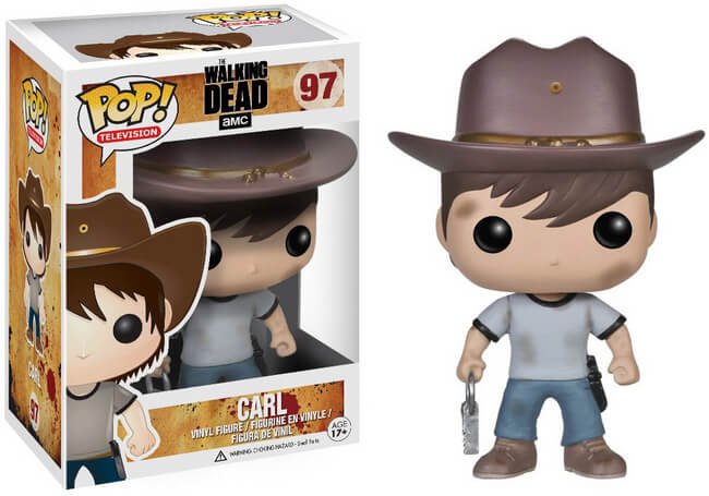 Funko POP! Television: The Walking Dead - Carl (Damaged Box) #97