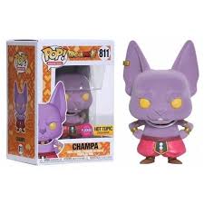 Funko POP! Animation: Dragon Ball Super - Champa (Flocked)(Hot Topic)(Damaged Box) #811