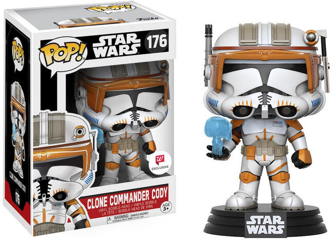 Funko POP! Star Wars: Clone Commander Cody (Walgreens)(Damaged Box) #176