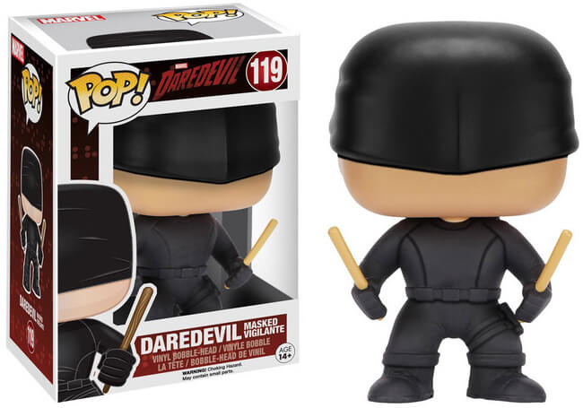 Funko POP! Marvel Daredevil: Daredevil Masked Vigilante (Damaged Box)[B] #119