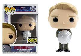 Funko POP! Captain America The First Avenger: Captain America[with prototype shield](Entertainment Earth)(Damaged Box) #999