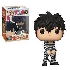 Funko POP! Games: P5 Persona 5 - Protagonist (GameStop)(Damaged Box) #522