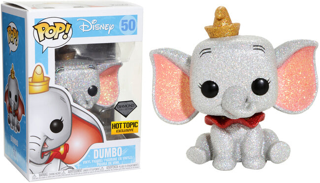Funko POP! Disney: Dumbo (Diamond)(Hot Topic)(Damaged Box) #50