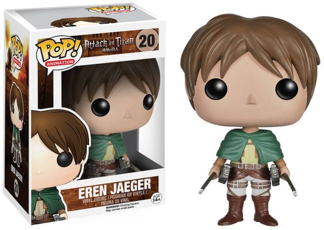 Funko POP! Animation: Attack on Titan - Eren Jaeger (Damaged Box*) #20