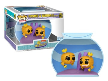 Funko POP! Moment: Fairly Odd Parents - Cosmo & Wanda (Amazon)(Damaged Box) #1693