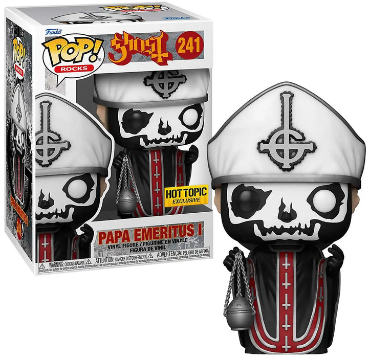 Funko POP! Rocks: Ghost - Papa Emeritus I (Hot Topic)(Damaged Box) #241