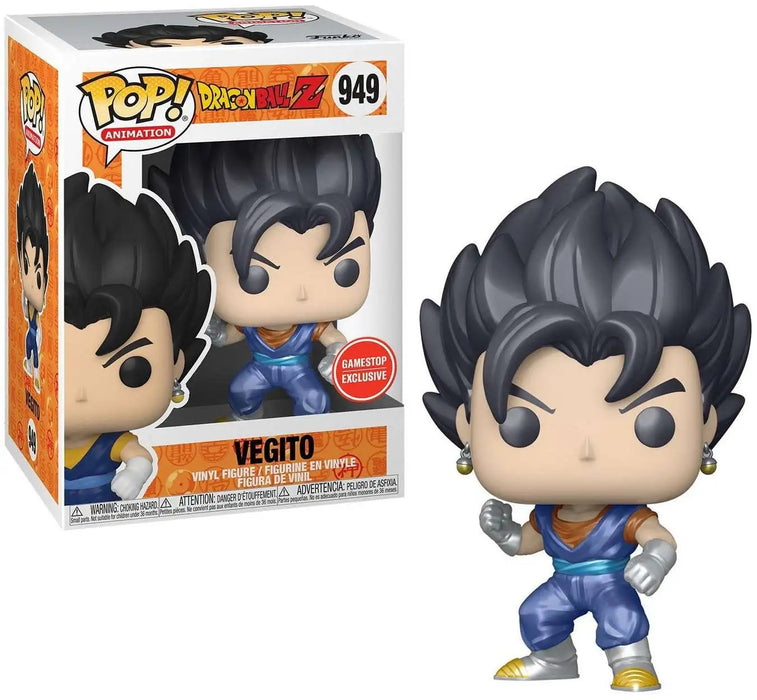 Funko POP! Animation: Dragon Ball Z - Vegito [Metallic] (GameStop)(Damaged Box) #949