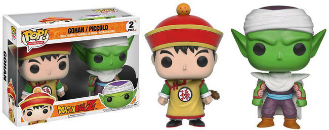 Funko POP! Animation: Dragon Ball Z - Gohan & Piccolo (Funimation Convention)(Damaged Box) [2-Pack]