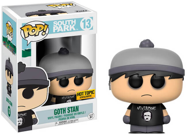 Funko POP! South Park: Goth Stan (Hot Topic)(Damaged Box) #13