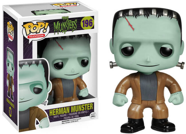 Funko POP! Television: The Munsters - Herman Munster (Damaged Box) #196