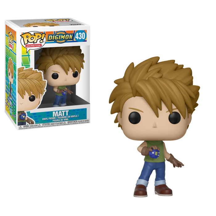 Funko POP! Animation: Digimon - Matt (Damaged Box)[C] #430