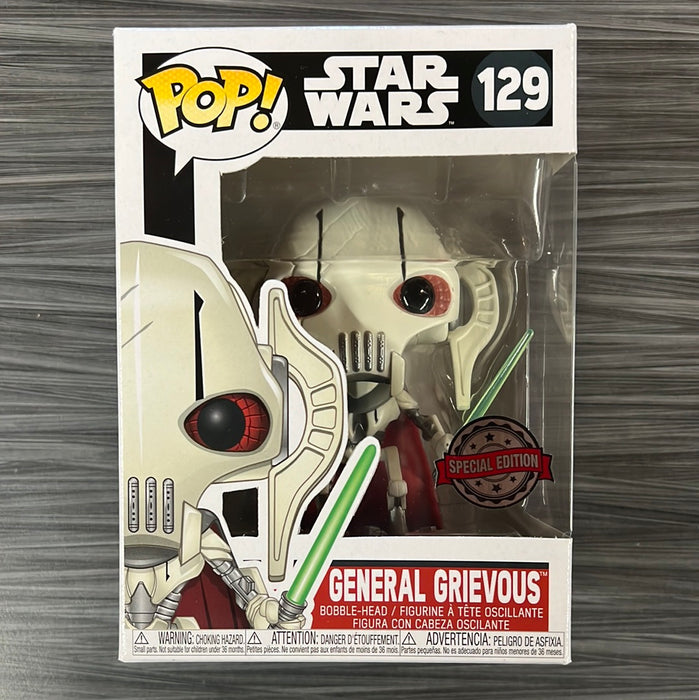 Funko POP! Star Wars: General Grievous (Special Edition)(Damaged Box) [B] #129