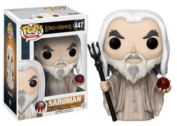 Funko POP! Movies: The Lord of The Rings - Saruman (Damaged Box) #447