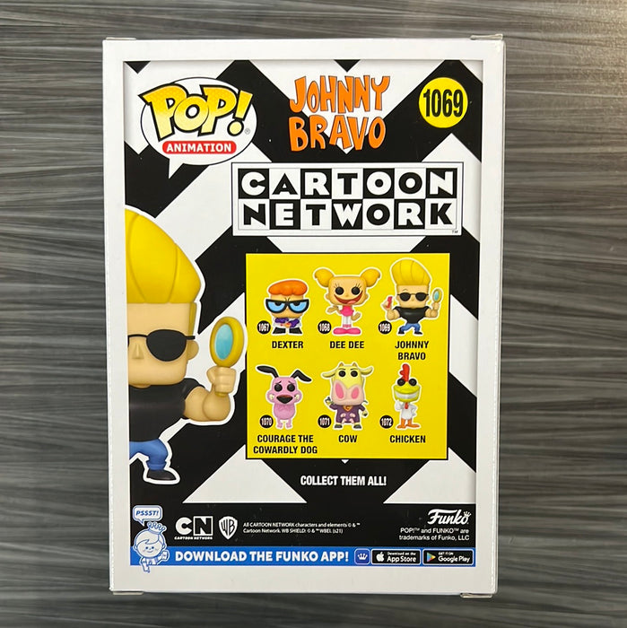 Funko POP! Animation: Cartoon Network -  Johnny Bravo (Signed/Jeff Bennett/JSA) #1069