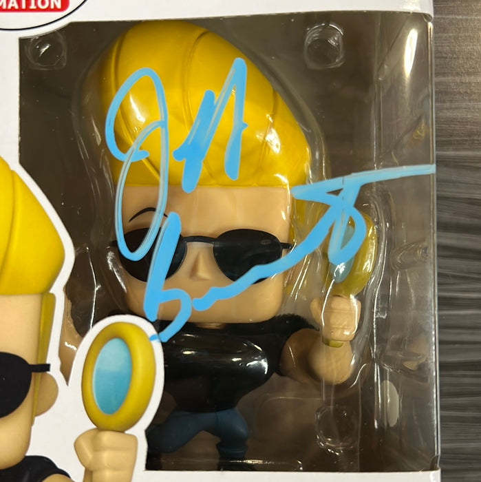 Funko POP! Animation: Cartoon Network -  Johnny Bravo (Signed/Jeff Bennett/JSA) #1069