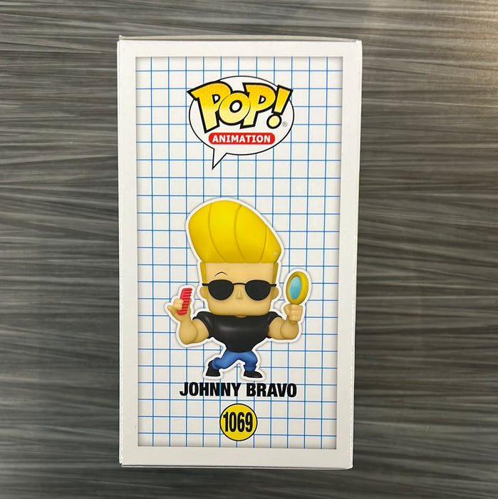 Funko POP! Animation: Cartoon Network -  Johnny Bravo (Signed/Jeff Bennett/JSA) #1069