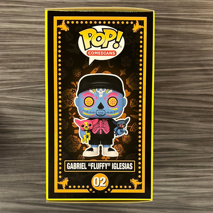 Funko POP! Comedians: Gabriel "Fluffy" Iglesias (Black Light)(Signed/Gabriel Iglesias) #02