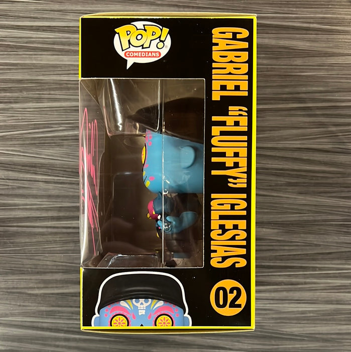 Funko POP! Comedians: Gabriel "Fluffy" Iglesias (Black Light)(Signed/Gabriel Iglesias) #02