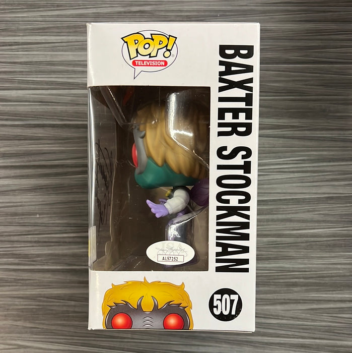 Funko POP! Television: TMNT - Baxter Stockman (2017 SDCC)(Signed/Giancarlo Esposito/JSA) #507