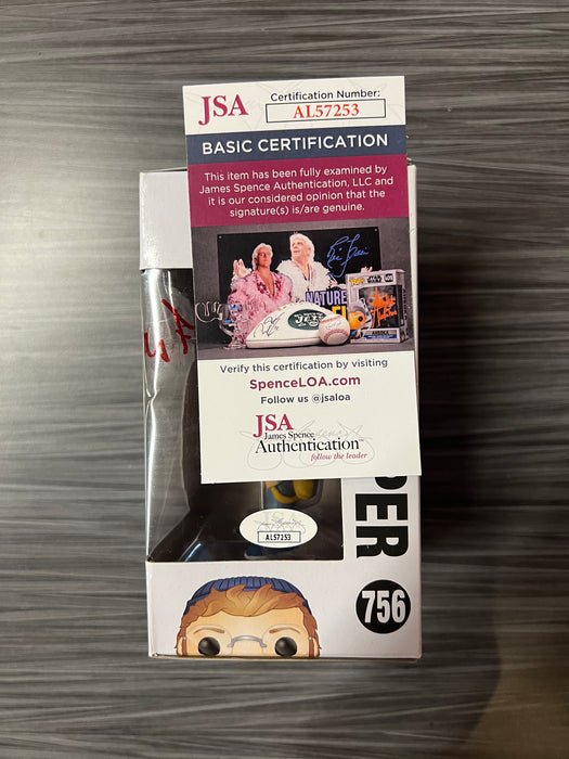 Funko POP! Movies: Jaws - Matt Hooper (Signed/Richard Dreyfuss/JSA)(Damaged Box) #756