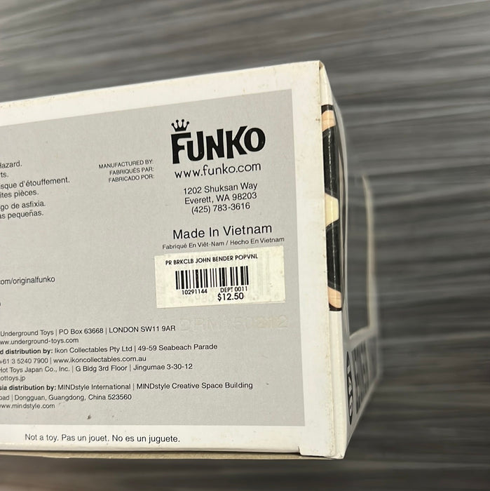 Funko POP! Movies: The Breakfast Club - John Bender (Hot Topic Pre-Release)(Damaged Box) #146