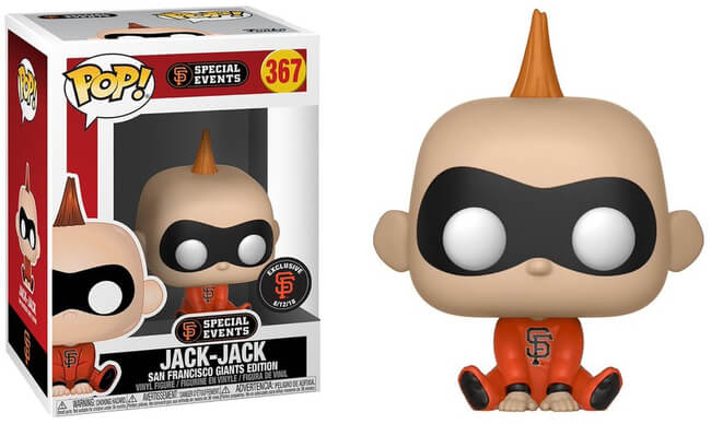 Funko POP! SF Special Events: Jack-Jack (SF Giants Edition)(Damaged Box) #367