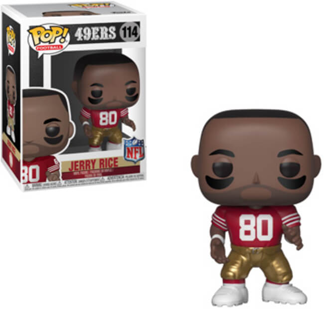 Funko POP! Football: 49ers - Jerry Rice (Damaged Box) #114