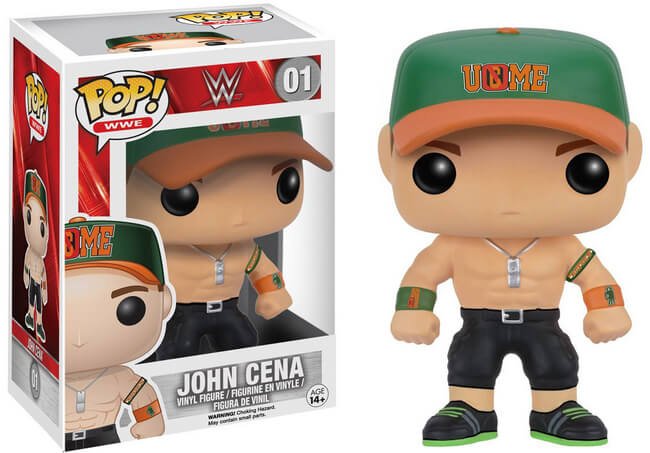 Funko POP! WWE: John Cena (Damaged Box) #01