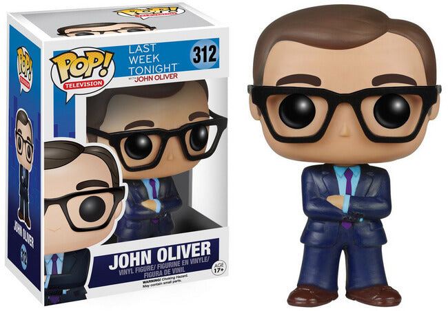 Funko POP! Television: Last Week Tonight - John Oliver (Damaged Box)#312