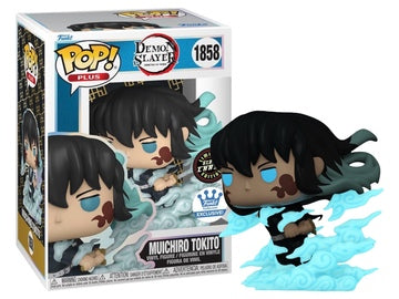 Funko POP! Plus: Demon Slayer- Muichiro Tokito (CHASE)(GiTD)(Funko) #1858