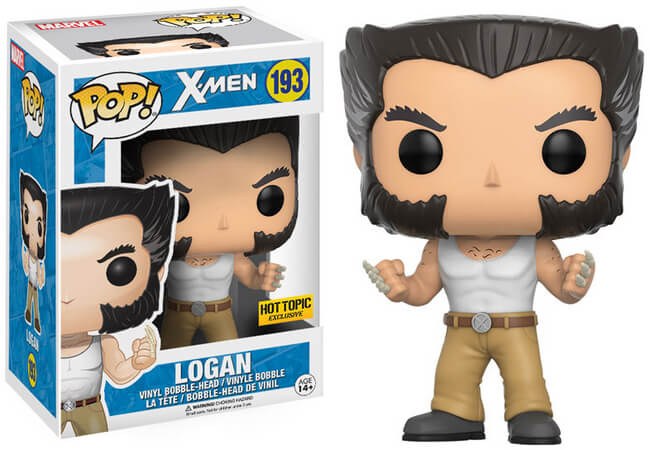 Funko POP! Xmen: Logan (Hot Topic)(Damaged Box)  #193