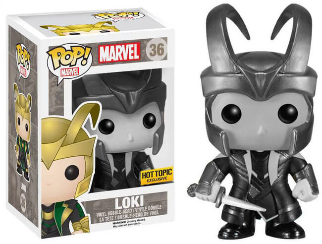 Funko POP! Marvel: Marvel - Loki (Hot Topic)(Damaged Box)[C] #36