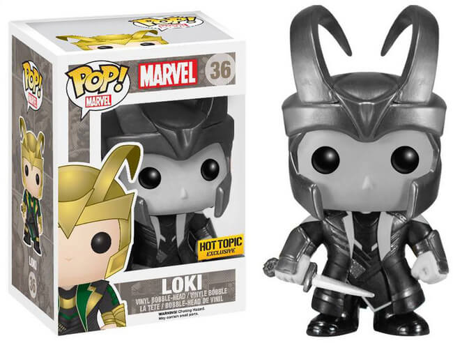 Funko POP! Marvel: Marvel - Loki (Hot Topic)(Damaged Box) #36