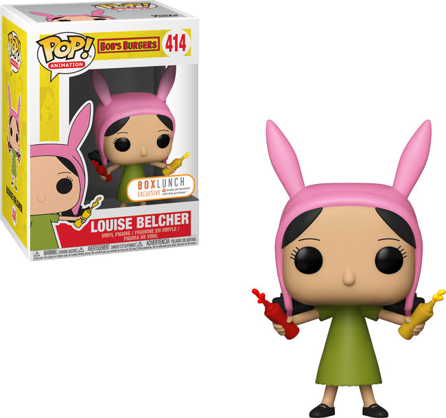 Funko POP! Animation: Bobs Burgers - Louise Belcher (Box Lunch)(Damaged Box) #414