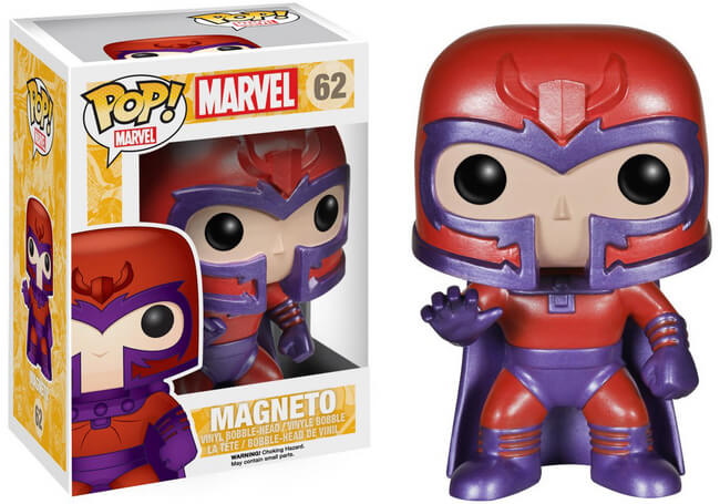 Funko POP! Marvel: Marvel - Magneto (Damaged Box) #62