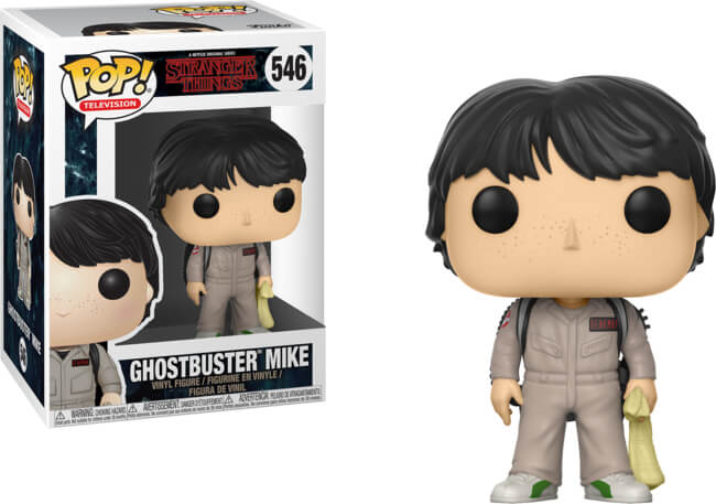 Funko POP! Television: Stranger Things - Ghostbuster Mike (Damaged Box) #546