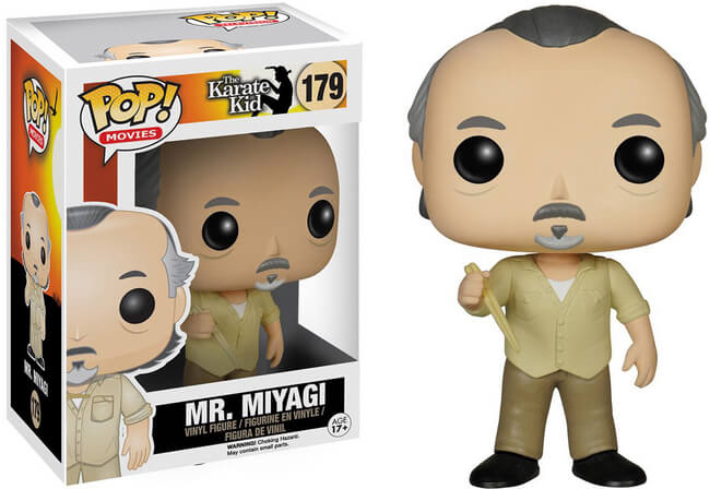 Funko POP! Television: The Karate Kid - Mr. Miyagi (Damaged Box) #179
