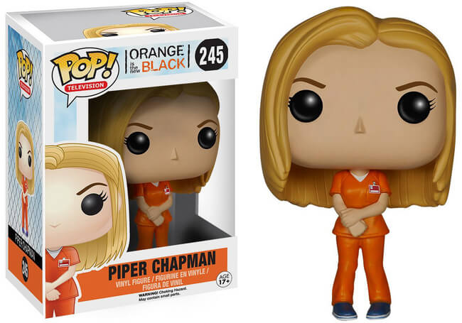 Funko POP! Television: Orange is The new Black - Piper Chapman (Damaged Box) #245