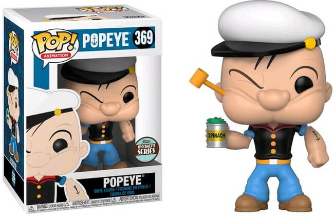 Funko POP! Animation: Popeye (Specialty Series)(Damaged Box) #369