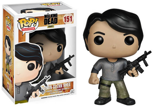 Funko POP! Television: The Walking Dead - Prison Glenn Rhee (Damaged Box) #151