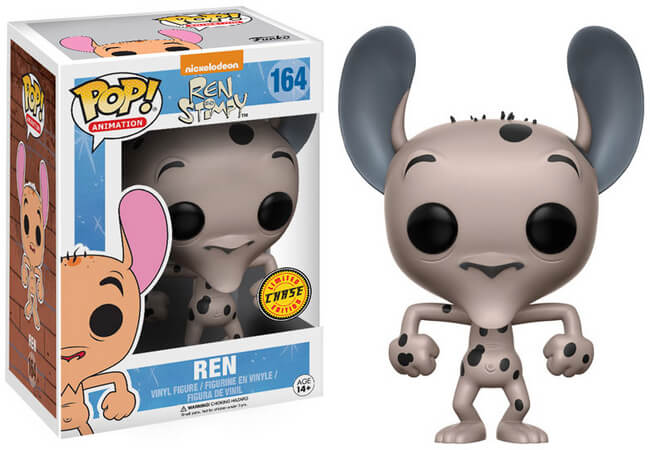 Funko POP! Animation: Ren and Stimpy - Ren (CHASE)(Damaged Box) #164