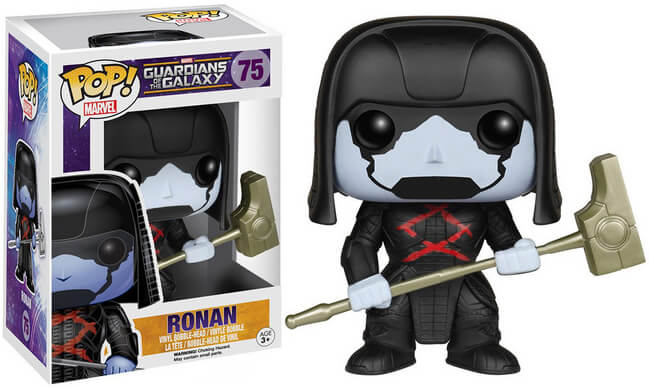 Funko POP! Marvel: Guardians of the Galaxy - Ronan (Damaged Box) #75