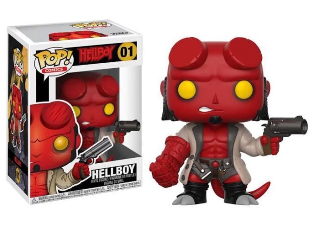 Funko POP! Comics : Hellboy (Damaged Box) #01