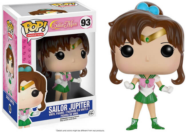 Funko POP! Animation: Sailor Moon - Sailor Jupiter (Damaged Box) #93